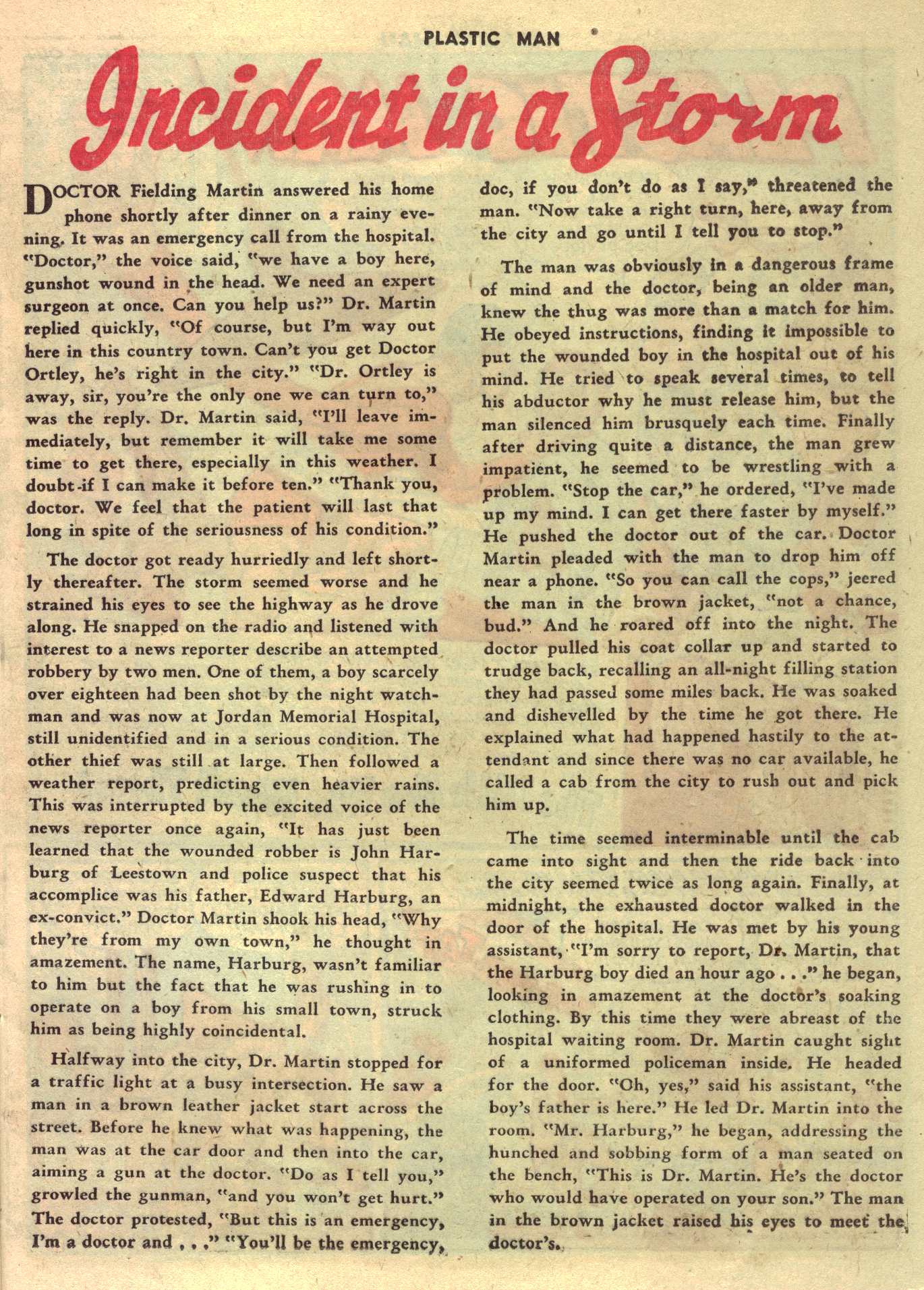 Read online Plastic Man (1943) comic -  Issue #42 - 25