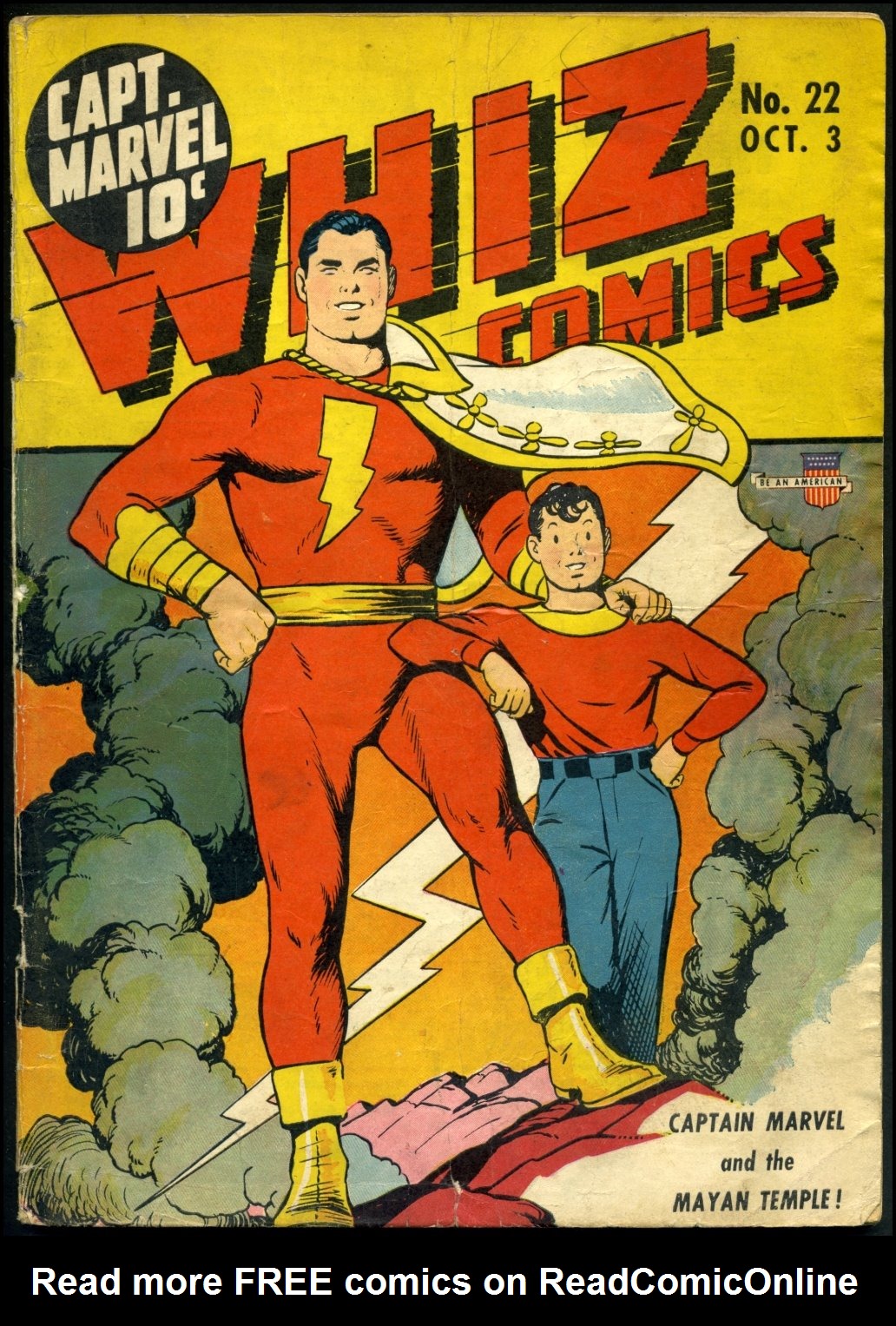 Read online WHIZ Comics comic -  Issue #22 - 1