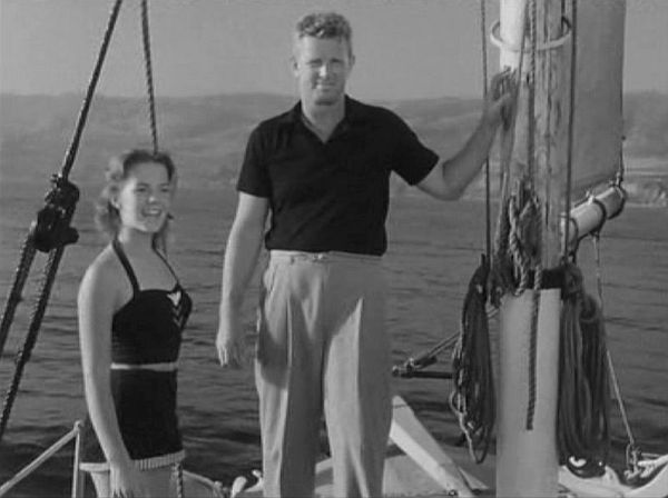 Con Sterling Hayden en La Estrella (1952)