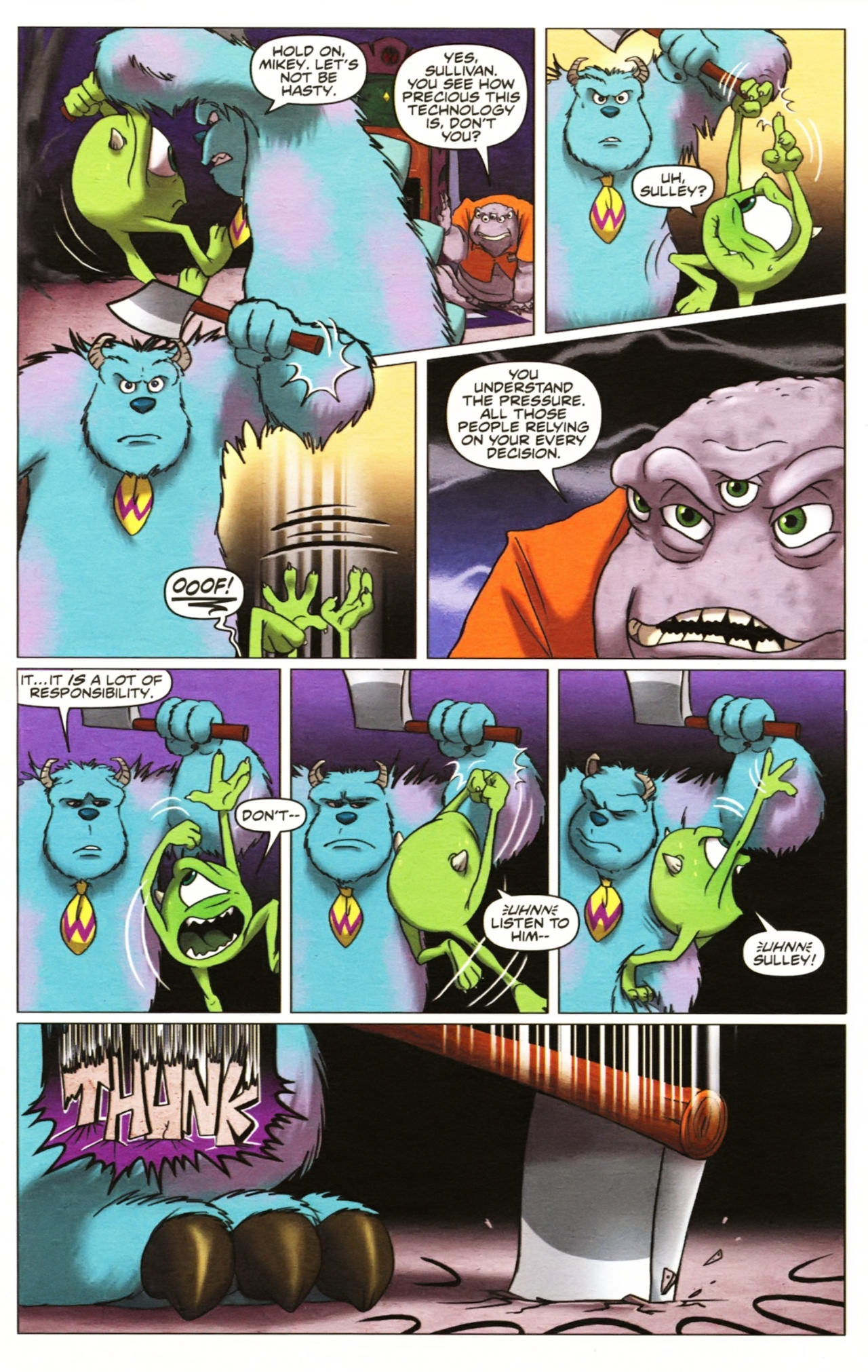 Read online Monsters, Inc: Laugh Factory comic -  Issue #2 - 21