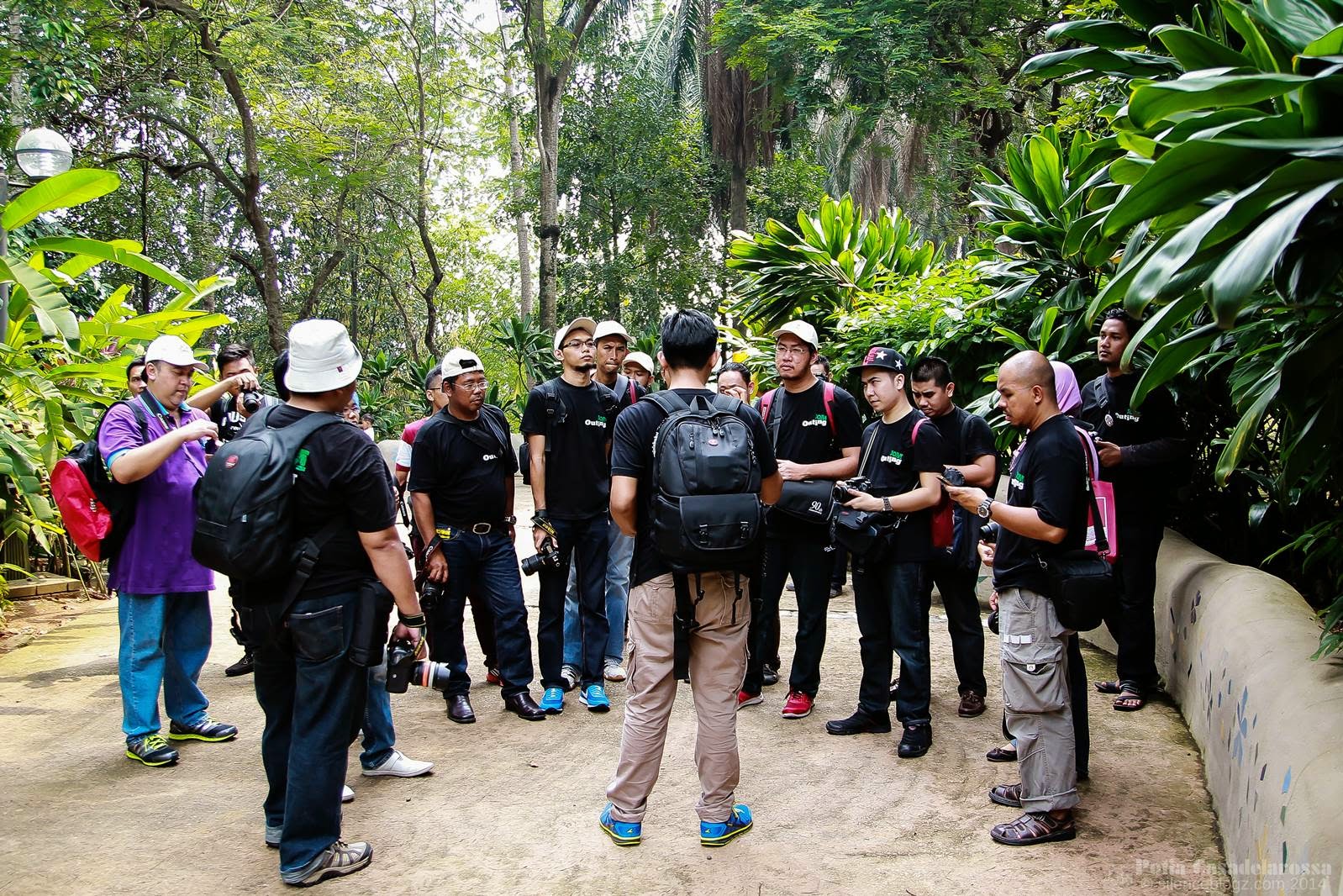 ilmu di sampaikan kepada peserta Jom Outing 3 Taman Botani Putrajaya Jom Outing 3 Taman Botani Putrajaya