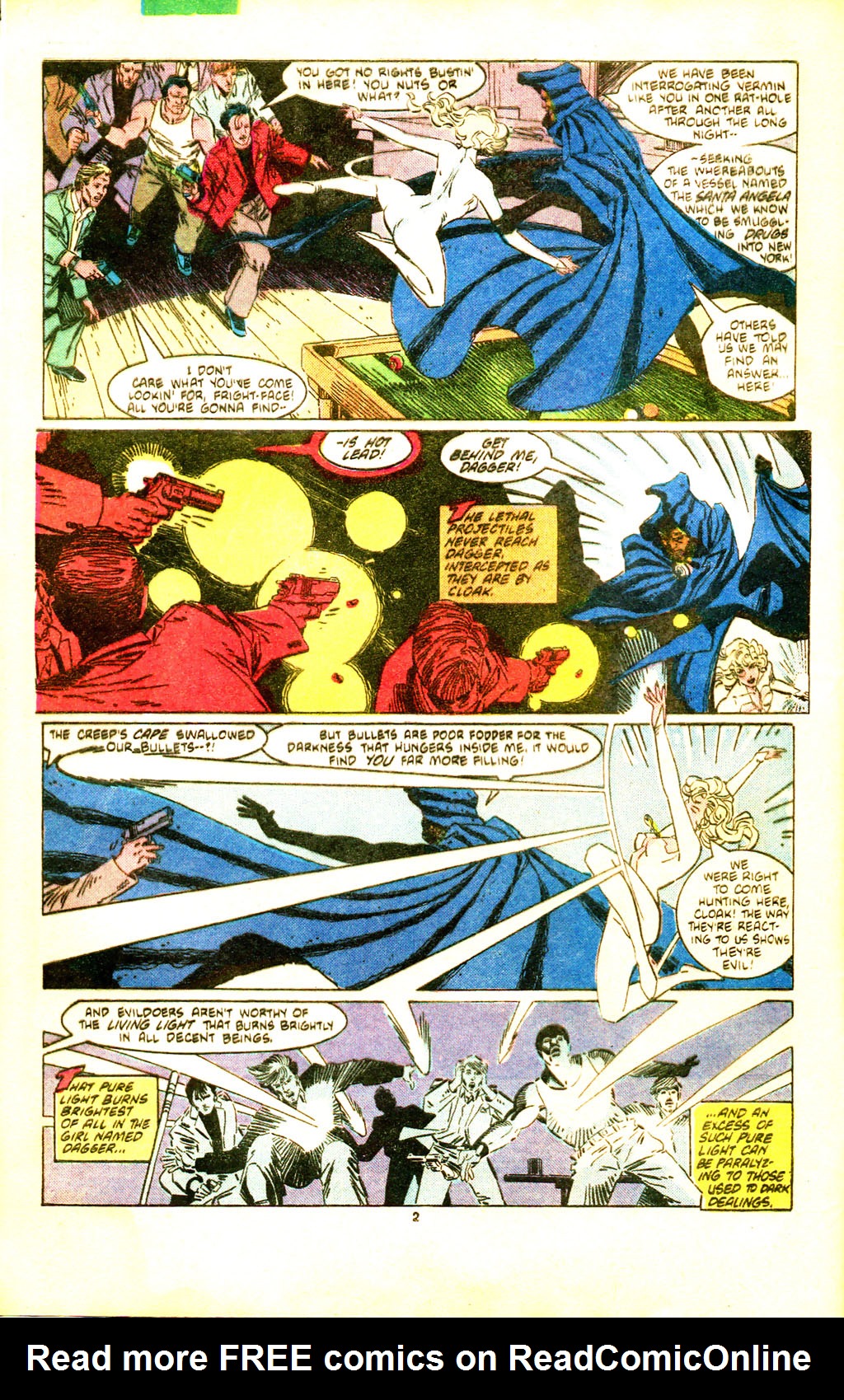 Read online Cloak and Dagger (1985) comic -  Issue #5 - 3