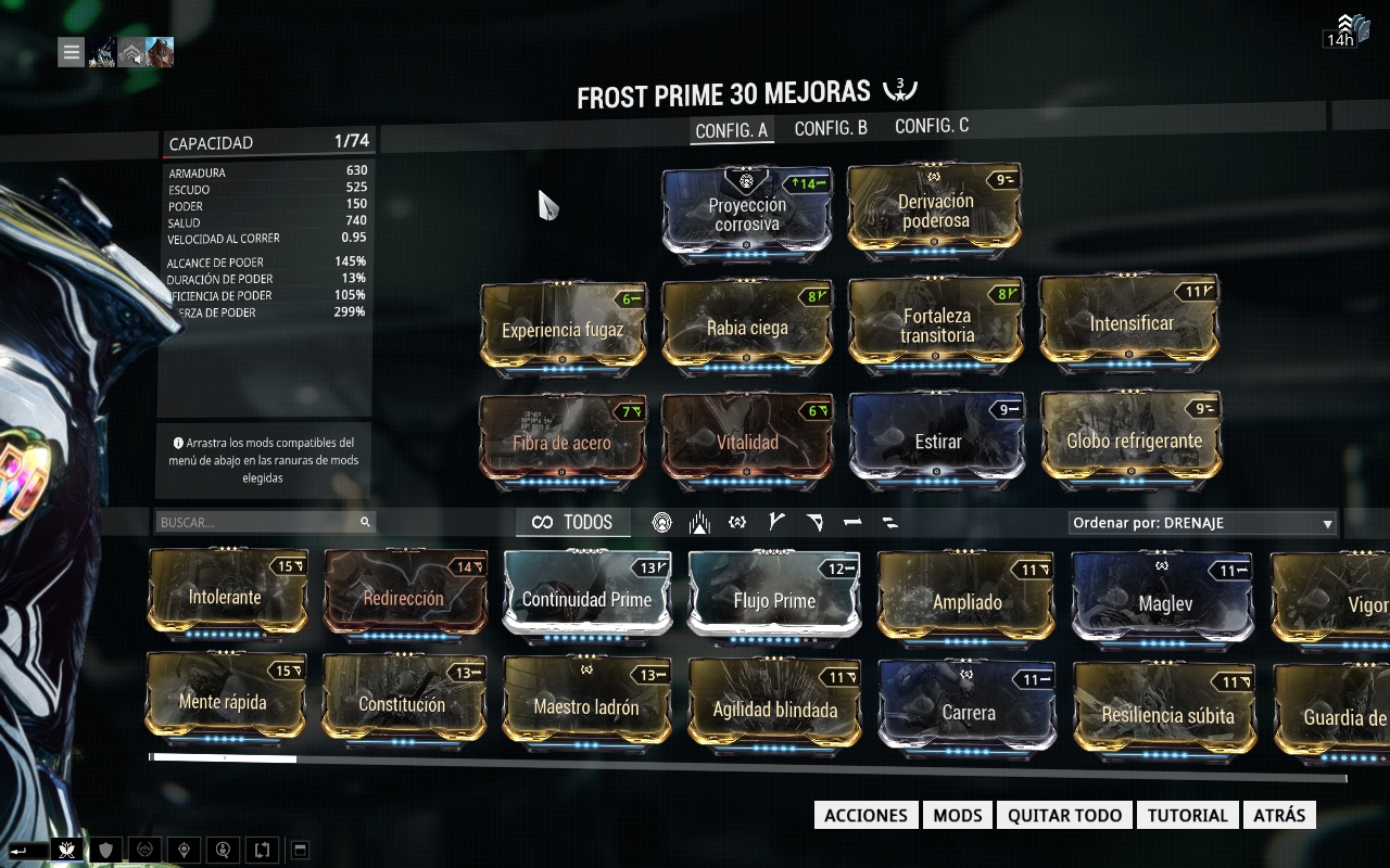 War Academy Guia de Frost / Frost Prime [Globo Refrigerante]