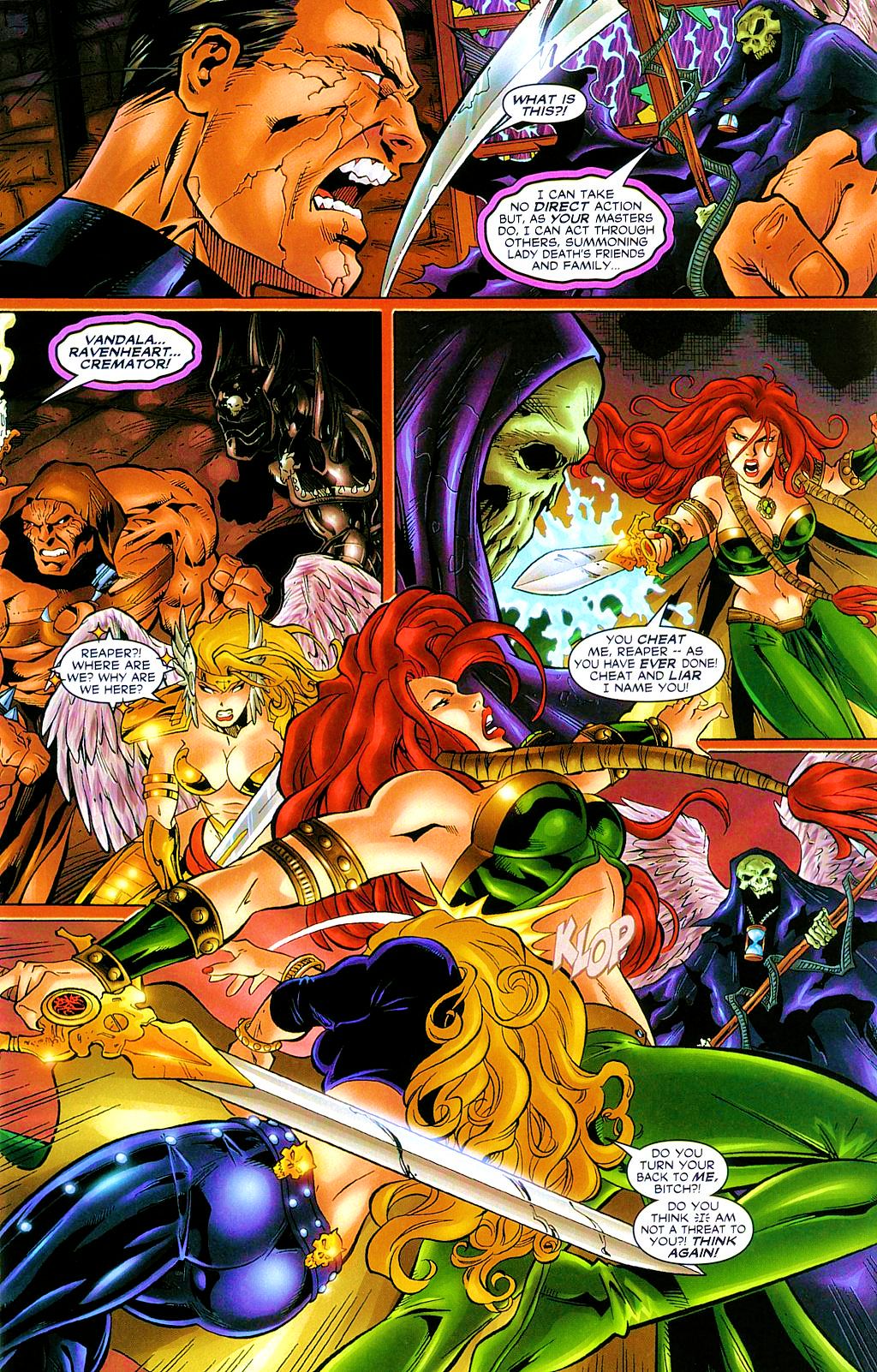 Read online Lady Death: Goddess Returns comic -  Issue #1 - 7