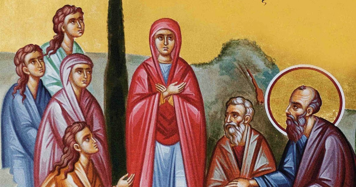 cristiani ortodossi IL SINASSARIO Sainte LYDIE, marchande de pourpre