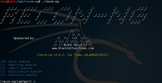 Sử dụng Kali Linux để pentest phần 6: Thu thập thông tin với Recon-NG