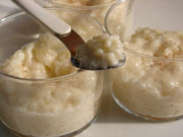 Fabrication du riz au lait