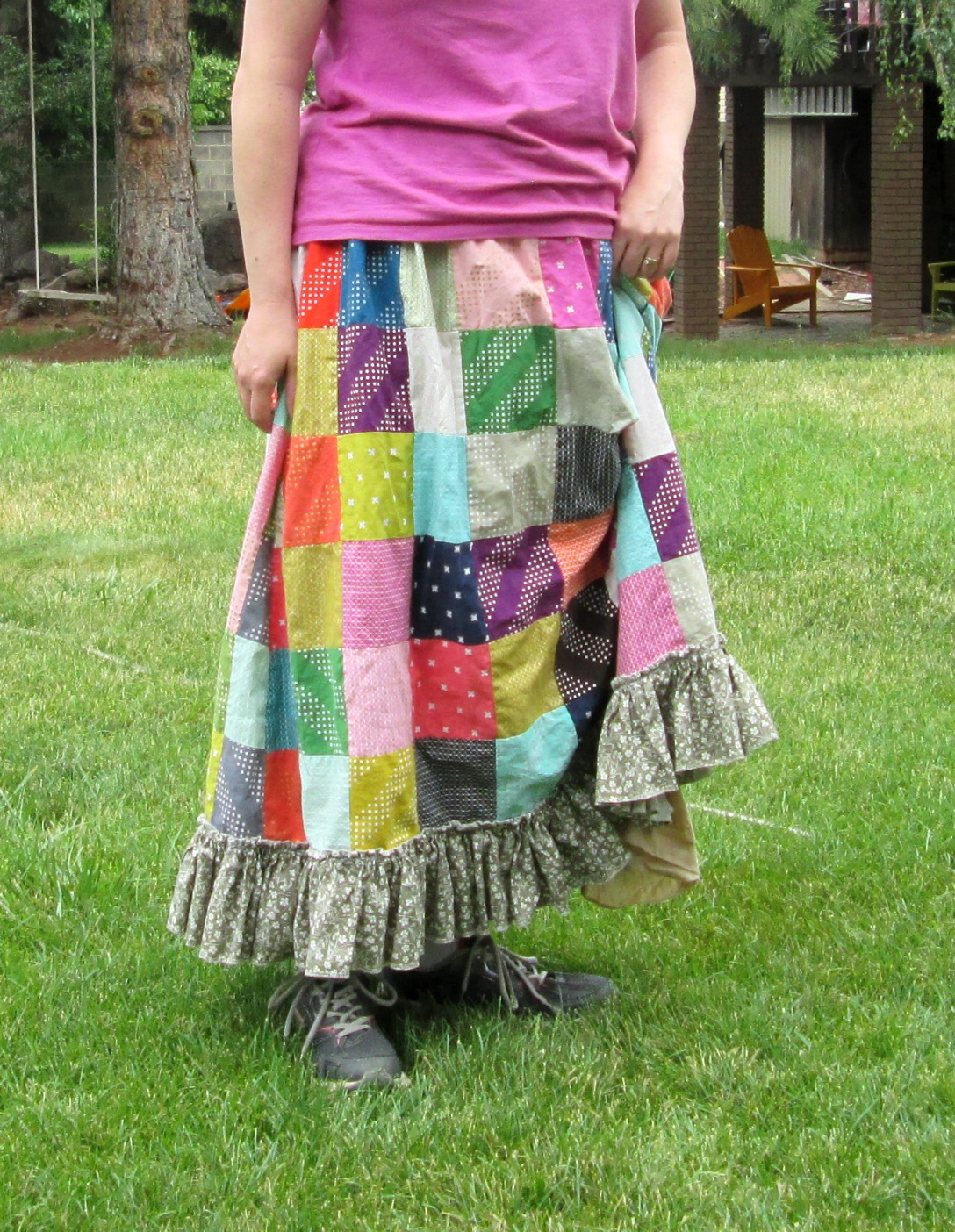 Happy Quilting: Patchwork Skirt for Trek