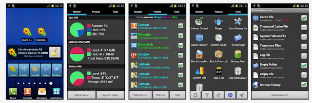 تحميل تطبيق مساعد الاندرويد 18 أداة لإدارة وتحسين اداء وزيادة سرعة جهازك مجاناً (Android Assistant(18 features