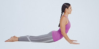 Yoga Kobra Pose.