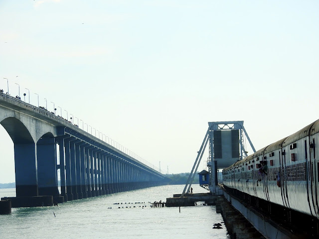 On the Pamban Bridge | Pamban (May 2016) On the Pamban Bridge | Pamban (May 2016)