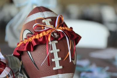 San Francisco 49ers Wedding Garter by Sugarplum Garters