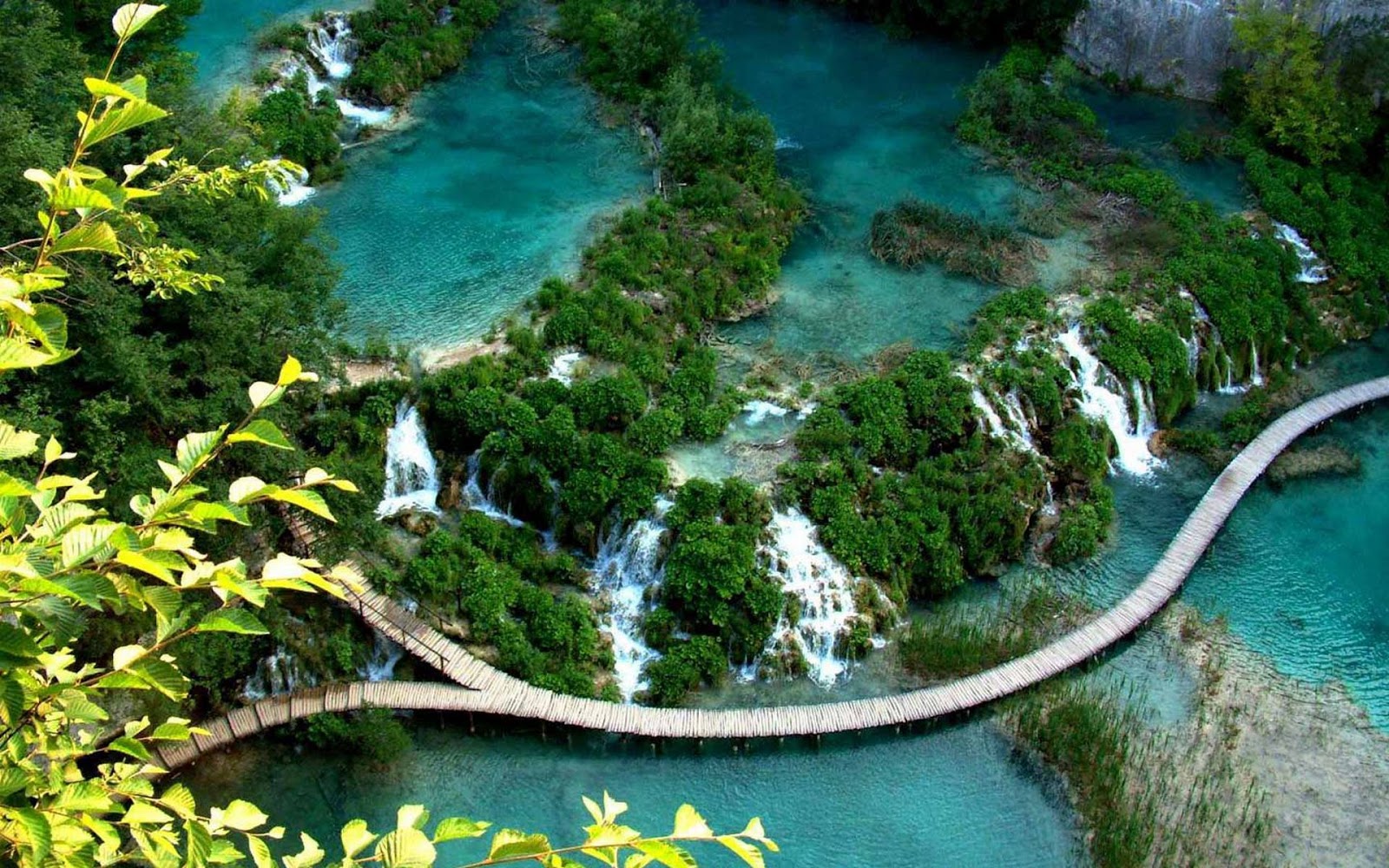 Top 10 Most Beautiful And Amazing Waterfalls On Earth 10 Plitvice Falls Croatia