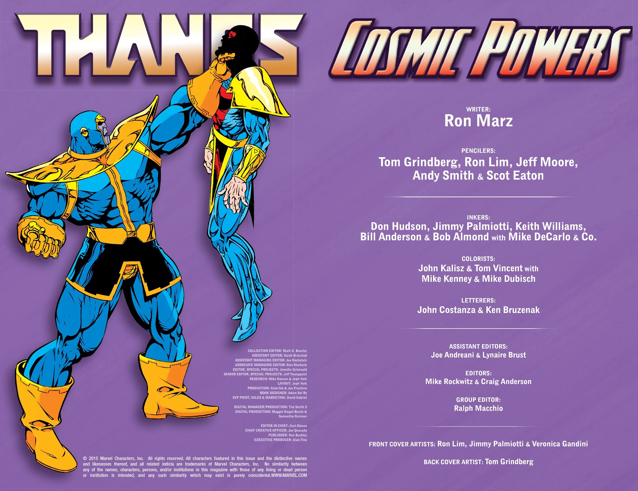 Read online Thanos: Cosmic Powers comic -  Issue # TPB (Part 1) - 3
