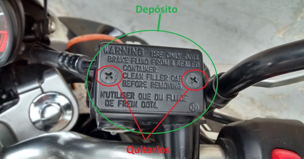 Porque se queda pegado el freno de disco de la moto