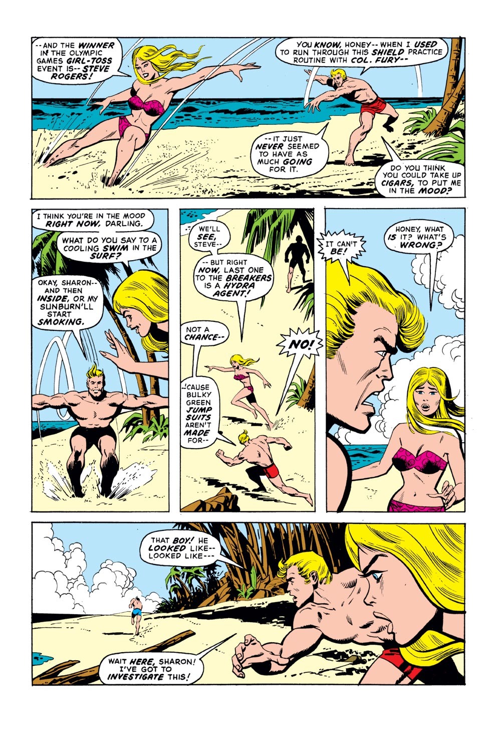 Read online Captain America (1968) comic - Issue #155 - 3