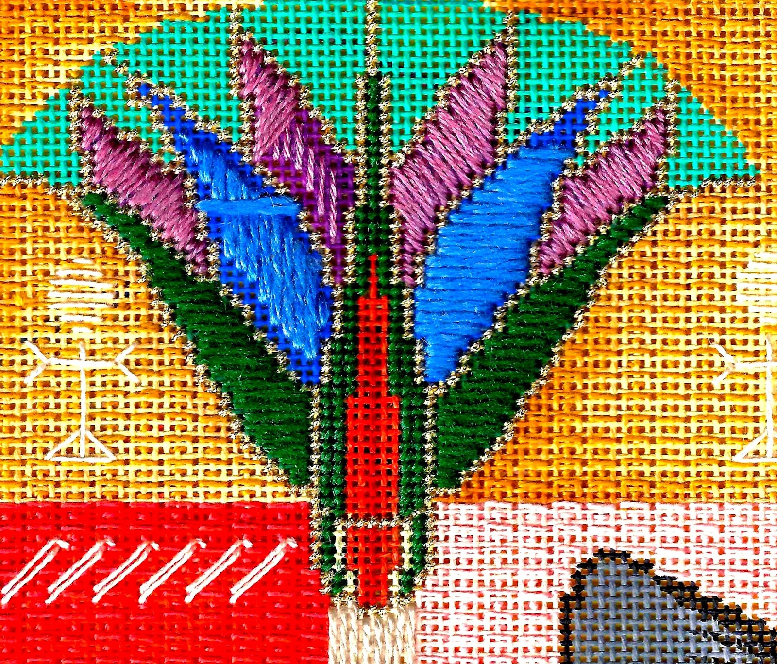 to the CHILLY HOLLOW NEEDLEPOINT ADVENTURE The Egyptian Cat