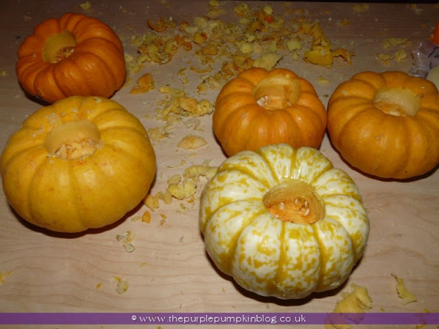 Munchkin Pumpkin Tea-Light Holders | The Purple Pumpkin Blog