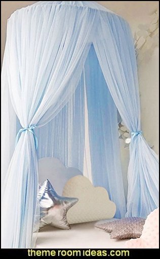Mosquito Net Canopy Kids Room Decoration  space-themed-bedroom-galaxy-space-themed-bedroom-teenage