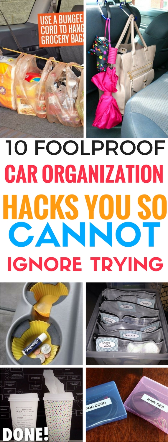 10 Car Organization Hacks You Absolutely Cannot Ignore Trying Crafts