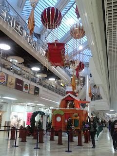 The Galleries, Bristol at Christmas Santa's Grotto at The Galleries, Bristol
