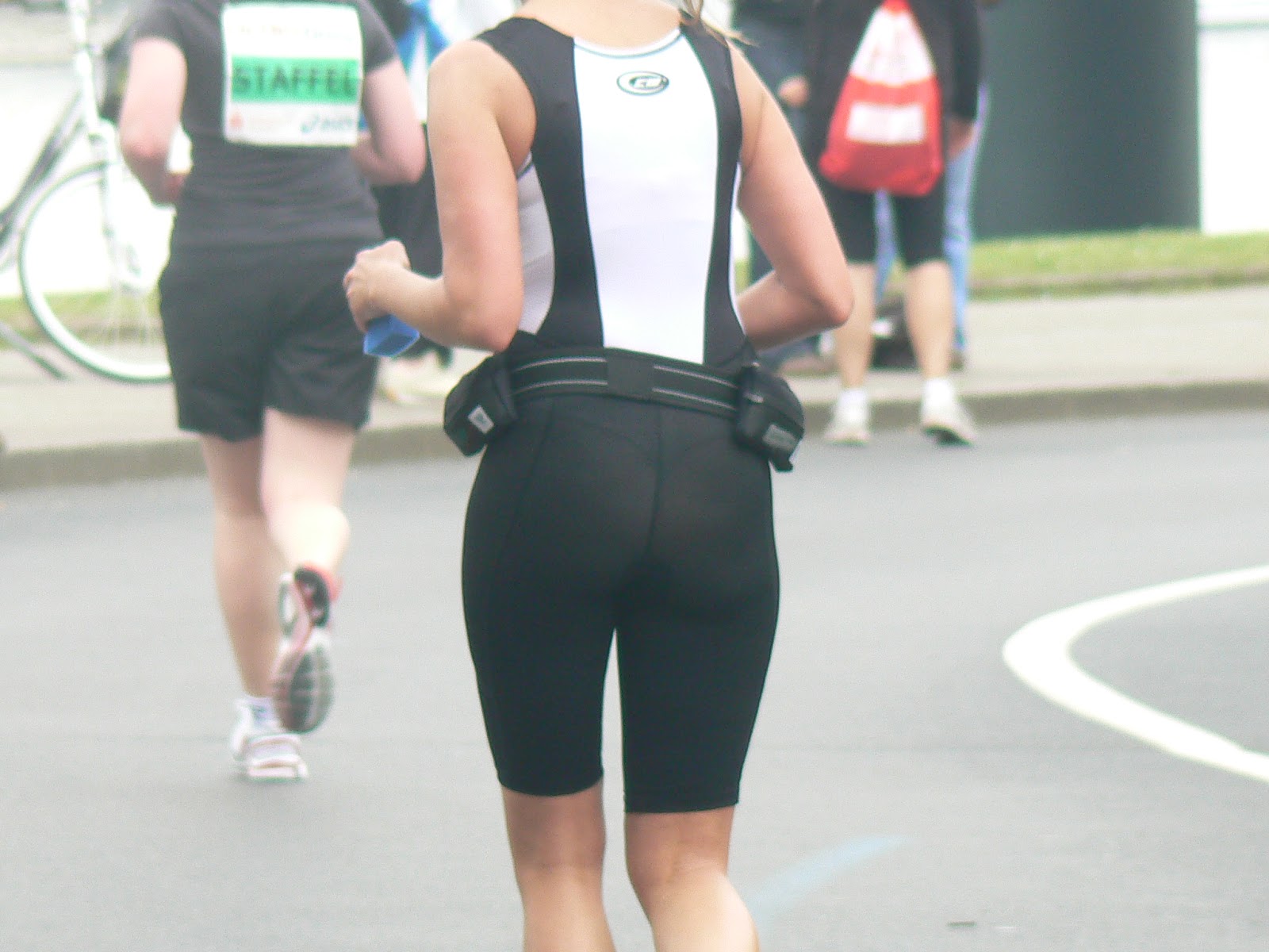 Thong Voyeur Marathon Girl
