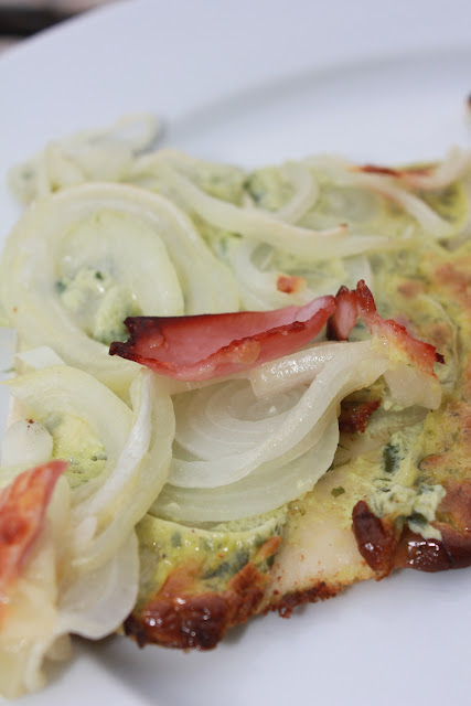 Wolkenfees Küchenwerkstatt: Bärlauch-Flammkuchen à la Wolkenfee