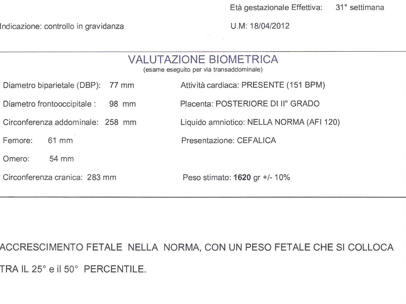 Immagini Feto 30 Settimane