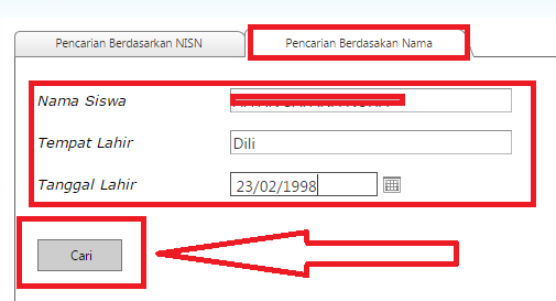 Berdasarkan http nama //nisn.data.kemdikbud.go.id/page/data Cara Mengurutkan