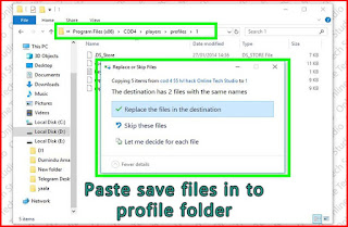 Paste COD 4 MW save File Paste COD 4 MW save File