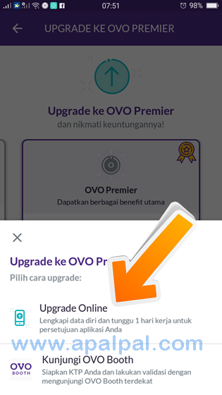 Cara Upgrade Ovo ke Premier Sendiri Tanpa ke Kios Cara Upgrade Ovo ke Premier Sendiri Tanpa ke Kios