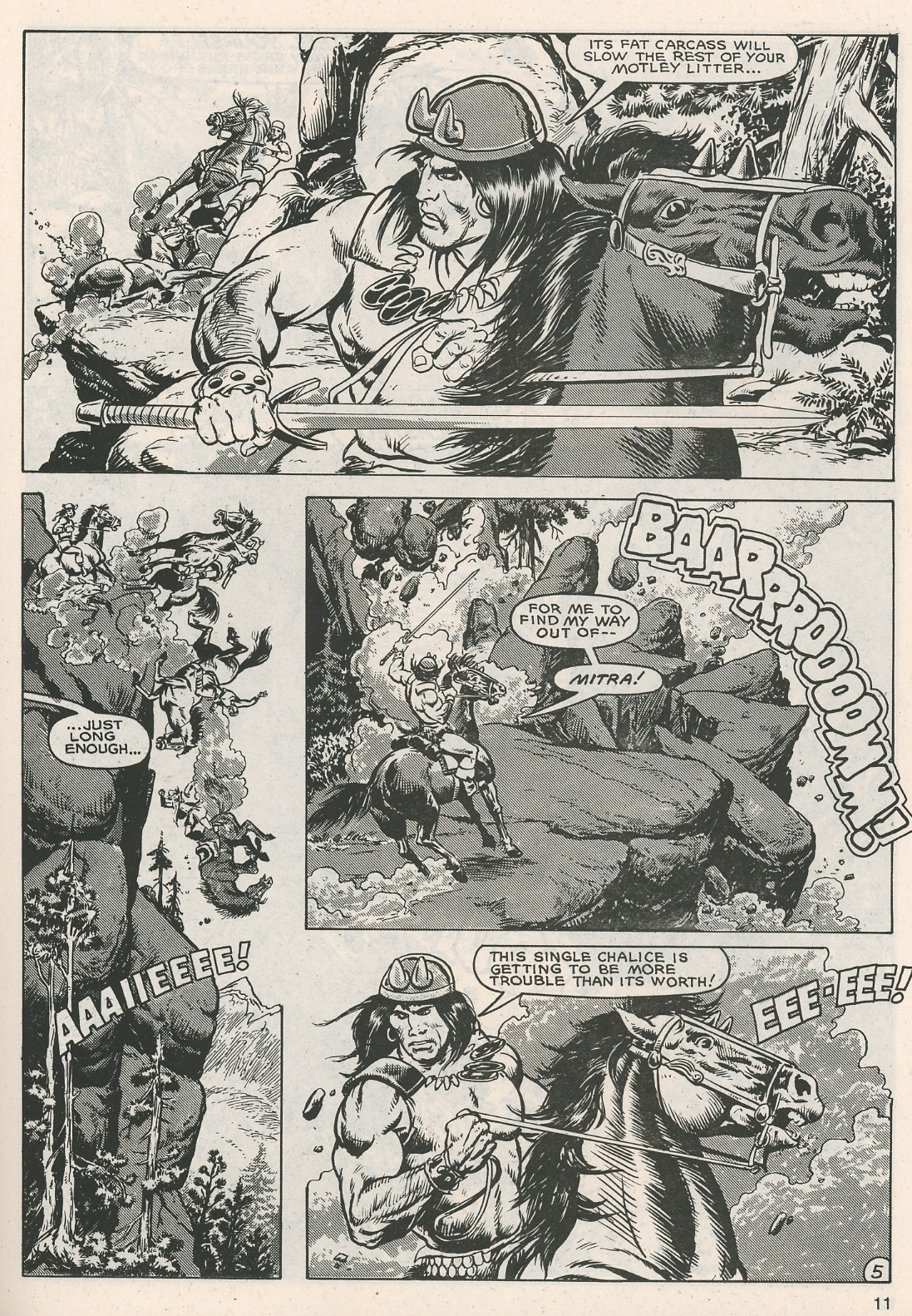 Read online The Savage Sword Of Conan comic -  Issue #118 - 10