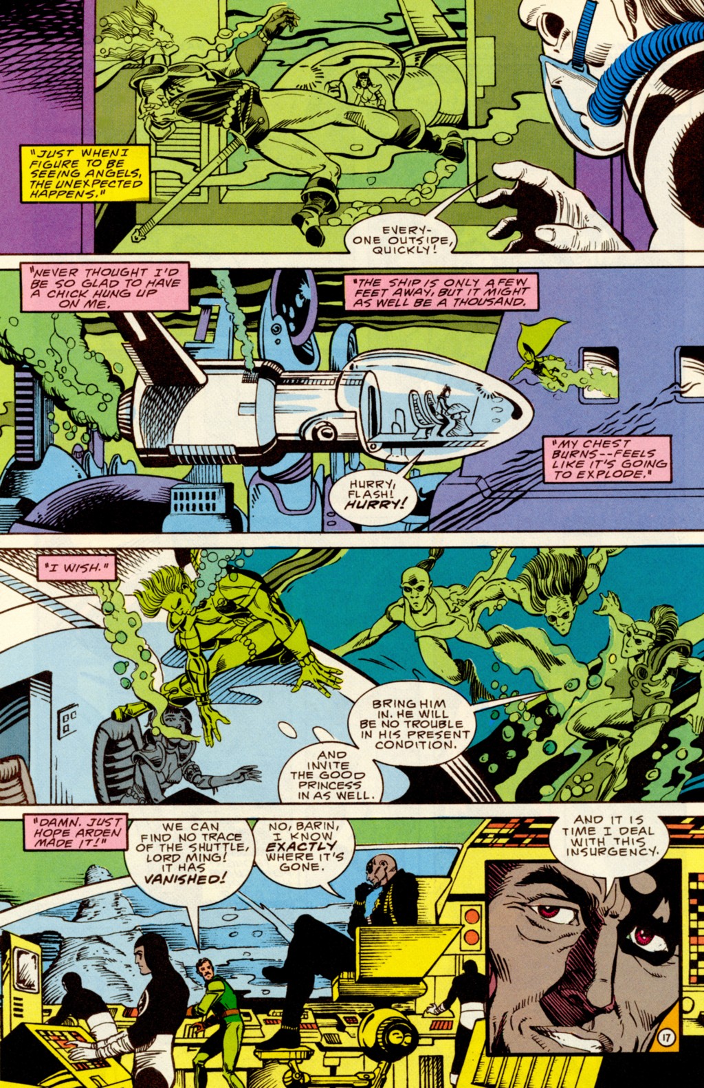 Read online Flash Gordon (1988) comic -  Issue #3 - 17