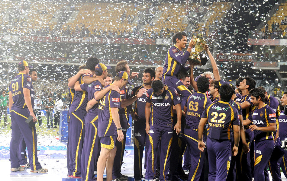 IPL5 2012 KKR Kolkata Knight Riders Won the final Match Gallery