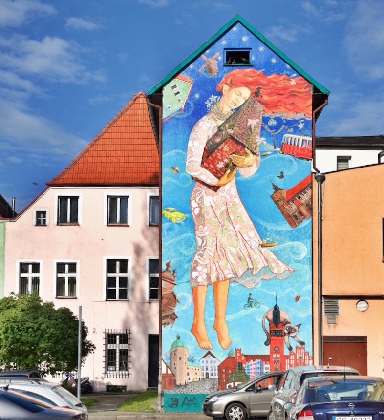 Słupsk murale, co zobaczyć w SłupskuSłupsk murale,