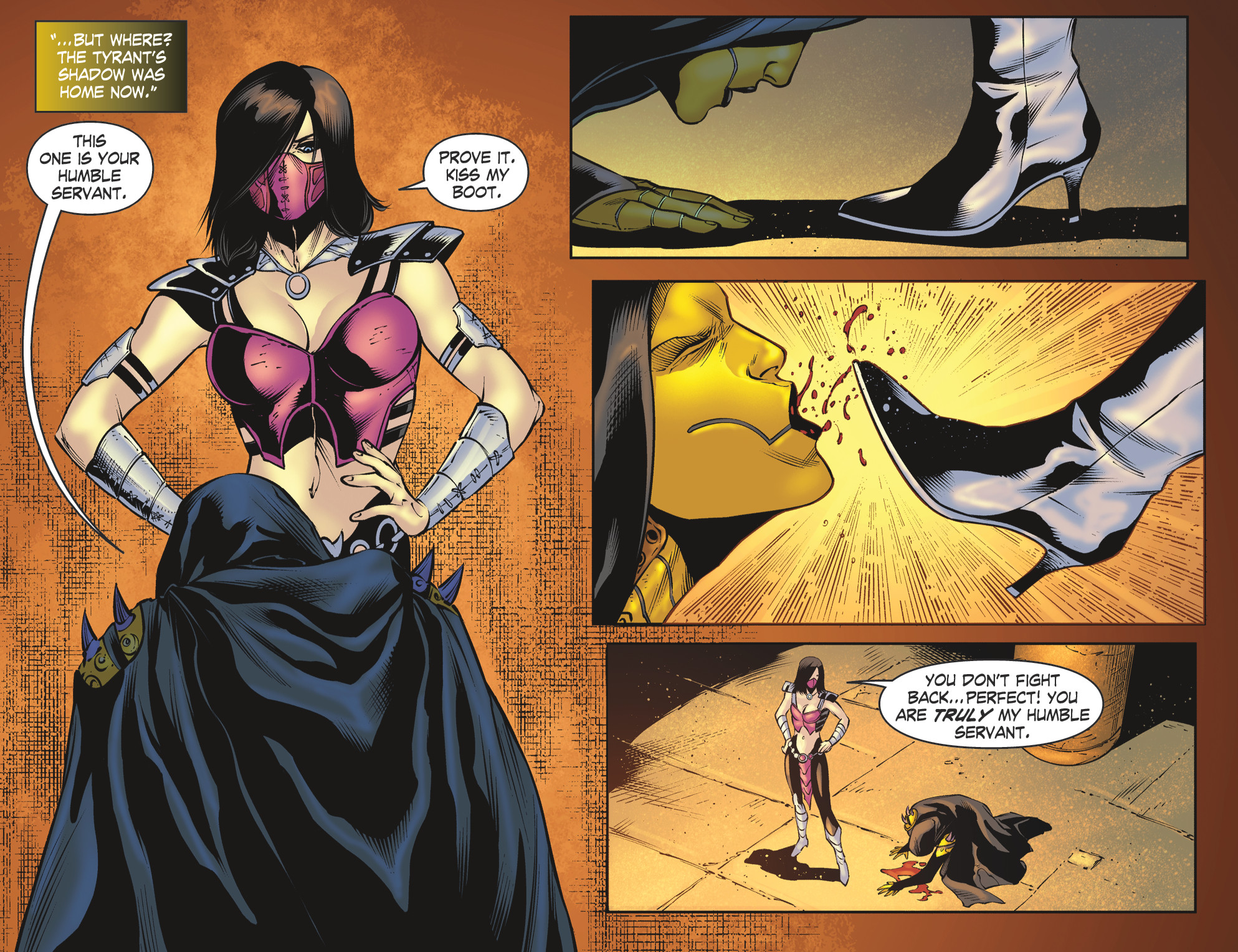 Read online Mortal Kombat X [I] comic -  Issue #19 - 19