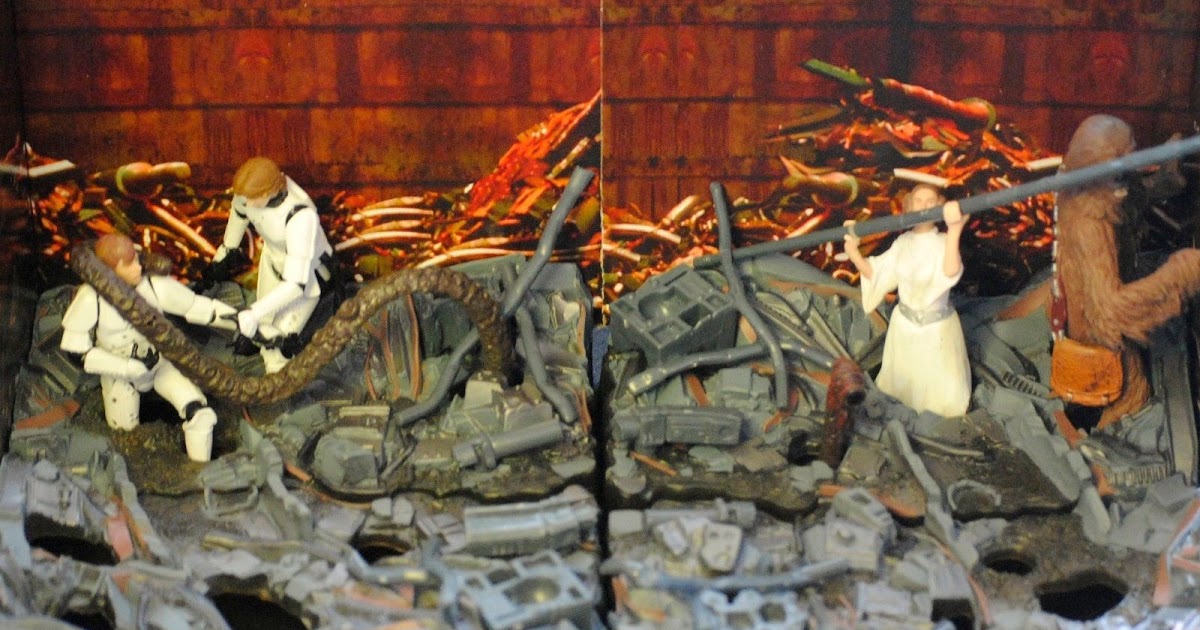 'Star Wars' Collectibles and Toys Review Hasbro's 'Star Wars Saga' Death Star Trash Compactor 1