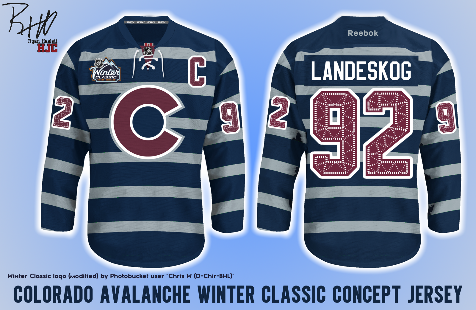 avalanche winter classic jerseys