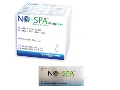 Thuốc giảm co thắt cơ trơn No-spa Thuốc giảm co thắt cơ trơn No-spa