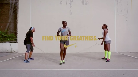 The Athletic Genius: Nike: Find Greatness. Double Dutch Quick Feet