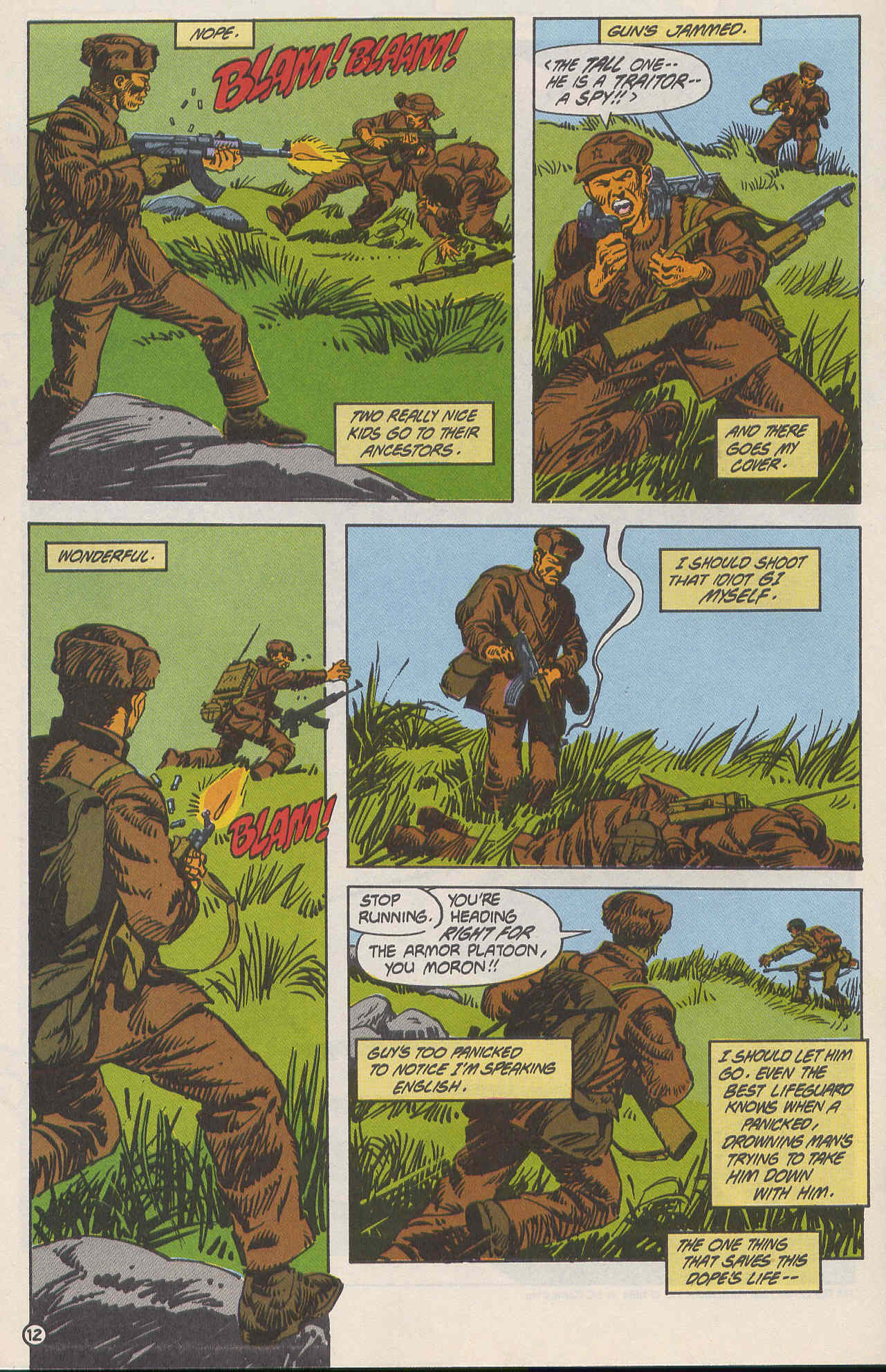 Read online The Unknown Soldier comic -  Issue #9 - 13