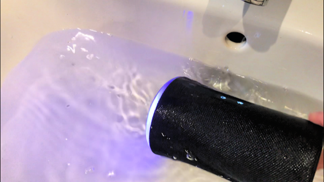 Anker Soundcore Flare Speaker under water