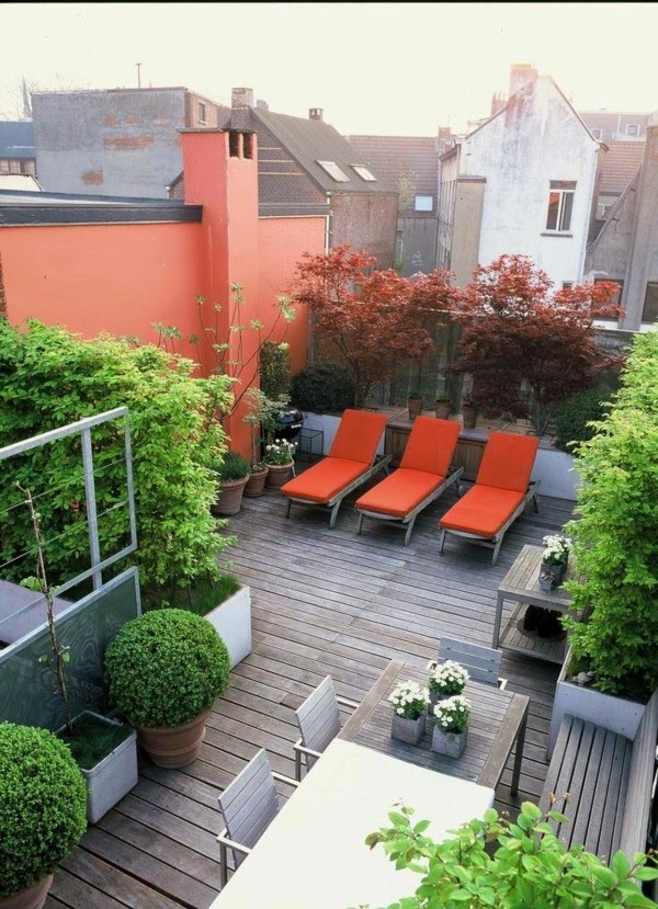 A roof terrace design – new fantastic ideas!