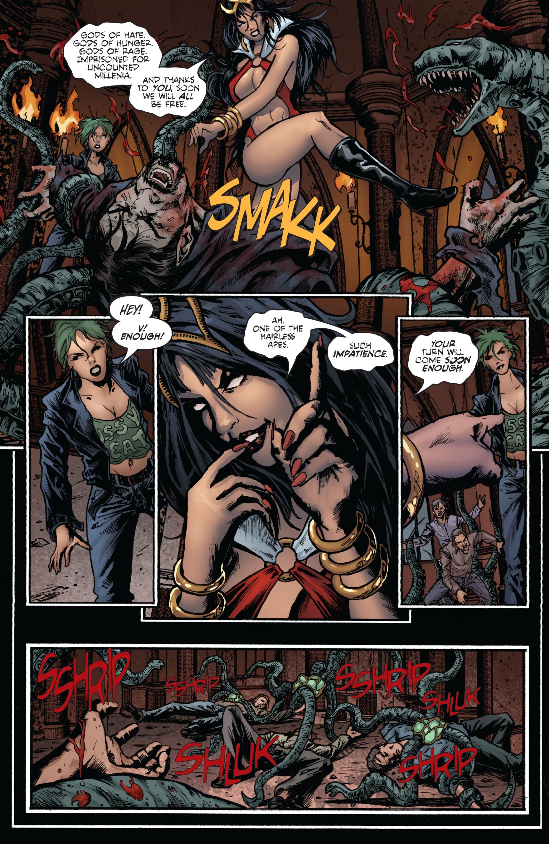 Read online Vampirella (2010) comic -  Issue #6 - 16