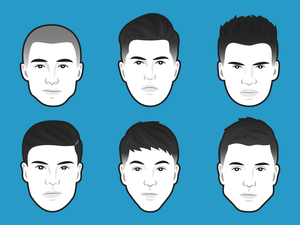 mens face shapes mens face shapes
