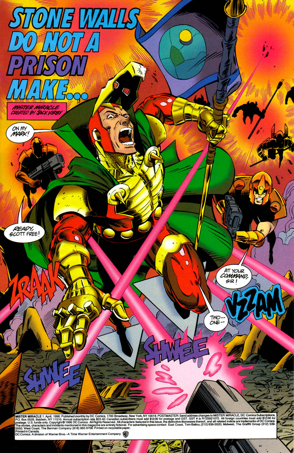 Read online Mister Miracle (1996) comic -  Issue #1 - 2