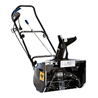 Snow Joe SJ621 18" Electric Snow Blower with Headlight, review features compared with SJ620, 13.5 amp motor, 4-blade steel auger, moves up to 650 lbs of snow per minute