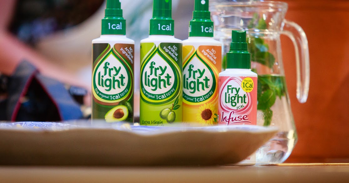 Cooking with Frylight Spray Oils A Glug of Oil