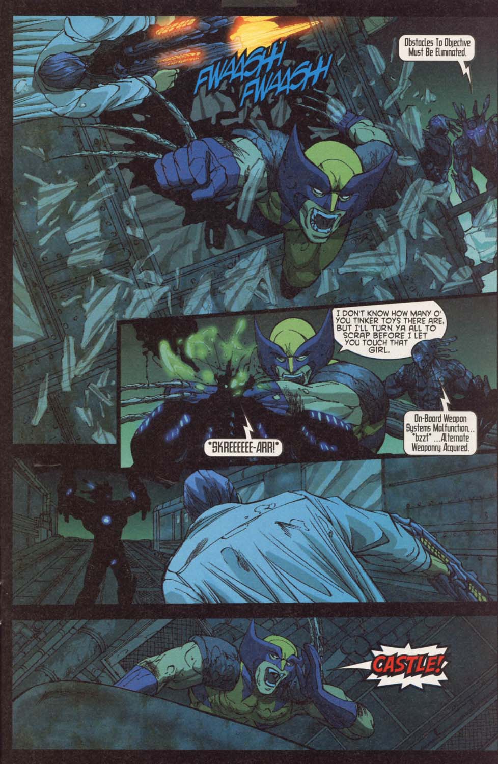 Read online Wolverine/Punisher: Revelation comic -  Issue #3 - 8