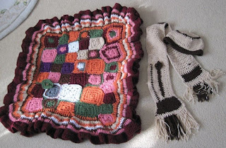 blanket and scarf set